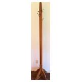 Wooden Coat Rack Stand
