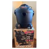 Shop-Vac Quiet Deluxe Series Wet Dry Utility Vac 10 Gal 2.5 Peak Hp