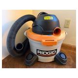 Ridgid Wd06250 Wet Dry Vac With Hose & Attachments