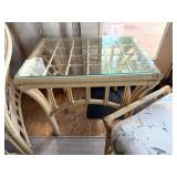 Rattan Wicker Patio Furniture Set including Rug