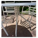 Outdoor Patio Table & 4 Chairs