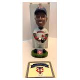 Minnesota Twins Bobblehead Set of 4 With Commemorative Cards