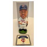 Minnesota Twins Bobblehead Set of 4 With Commemorative Cards