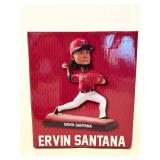 Ervin Santana Bobblehead & 2 Mini-Thome Boxes Mixed Lot