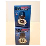 Ervin Santana Bobblehead & 2 Mini-Thome Boxes Mixed Lot