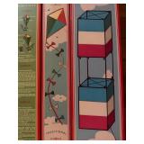 Traditional Diamond & Box Kites (Lot of 3)