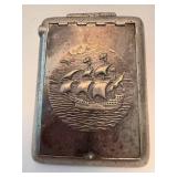 Vintage Zippo Lighters & Ship Relief Cigarette Case Mixed Lot