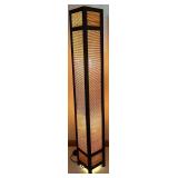 Tall Bamboo Style Floor Lamp