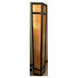 Tall Bamboo Style Floor Lamp