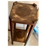 Vintage Wooden Plant Stand