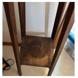Vintage Wooden Plant Stand