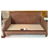 Sam Moore Upholstered Sofa With Accent Pillow