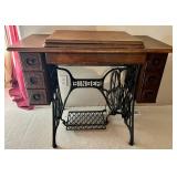 Antique Singer Sewing Machine Cabinet