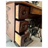 Antique Singer Sewing Machine Cabinet