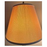 Vintage Glass Table Lamp Pair With Matching Bases