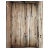 Vintage Painted Wooden Storage Trunk