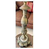 Decorative Lamp, Santa Figure & Mirror Mixed Lot
