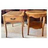 French Style Accent Tables (Lot of 2)