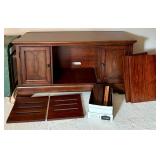 Wood Entertainment Center Cabinet