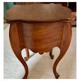 Vintage Wood Accent Tables Set of 3