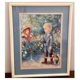 Vintage Jennette Lewis Framed Print