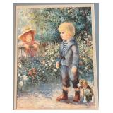 Vintage Jennette Lewis Framed Print
