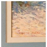Vintage Jennette Lewis Framed Print