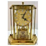 Kundo Mantel Clock, Tasco Telescope & Crocheted Textile Mixed Lot