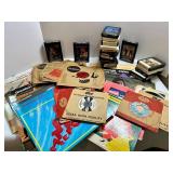 Assorted Vinyl Records & 8-tracks Mixed Lot