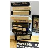 Assorted Vinyl Records & 8-tracks Mixed Lot