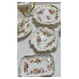 Assorted Vintage China Teacup & Saucer Group Mixed Lot