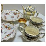 Assorted Vintage China Teacup & Saucer Group Mixed Lot
