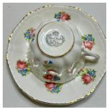 Assorted Vintage China Teacup & Saucer Group Mixed Lot