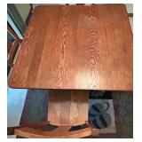 Vintage Wood Dining Table Set (Lot of 6)