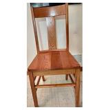 Vintage Wood Dining Table Set (Lot of 6)