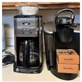 Cuisinart & Keurig Coffee Maker Mixed Lot With K-cup Filters
