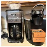 Cuisinart & Keurig Coffee Maker Mixed Lot With K-cup Filters