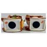 Lefton Retirement Fund Bank Figurine Pair (Lot of 2)