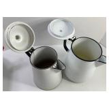 Antique Washboards & Enamelware Kitchen Mixed Lot