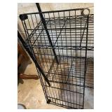 Metal Wire Shelving Unit With Hardware