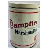 Vintage Campfire Marshmallows Tin & Metal Model Car Mixed Lot
