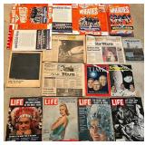 Vintage Life, Time, Newsweek, Star Tribune & Wheaties Mixed Lot