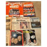 Vintage Life, Time, Newsweek, Star Tribune & Wheaties Mixed Lot