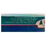 Christmas Valley Hollyshire Place Illuminated Porcelain Village Set (Lot of 16)