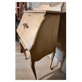 Vintage Painted Secretary Desk & Chair