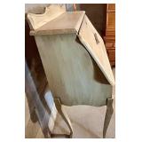 Vintage Painted Secretary Desk & Chair