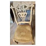 Vintage Painted Secretary Desk & Chair