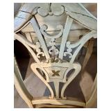 Vintage Painted Secretary Desk & Chair