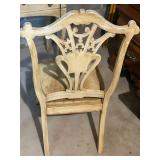 Vintage Painted Secretary Desk & Chair