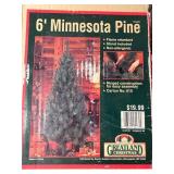 Greatland Christmas Minnesota Pine Artificial Tree With Stand